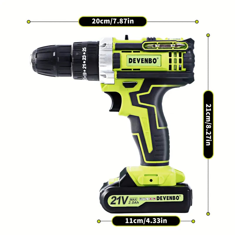 220W Portable Power Station For Dewalt 20V Battery - Power Inverter With 1 AC Outlet, 2 USB-A Ports & 1 USB-C Fast Charging,
