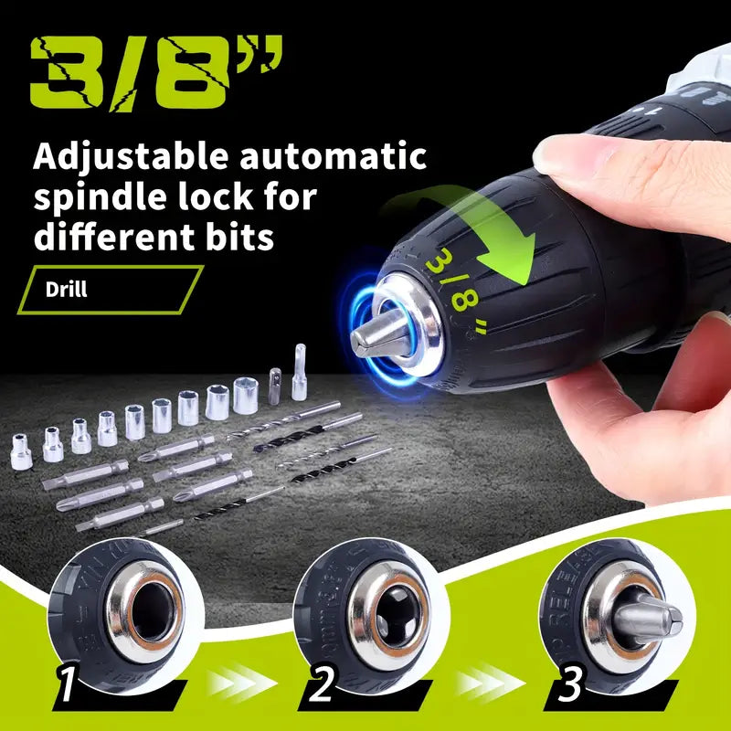 220W Portable Power Station For Dewalt 20V Battery - Power Inverter With 1 AC Outlet, 2 USB-A Ports & 1 USB-C Fast Charging,